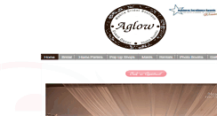 Desktop Screenshot of aglowweddings.com
